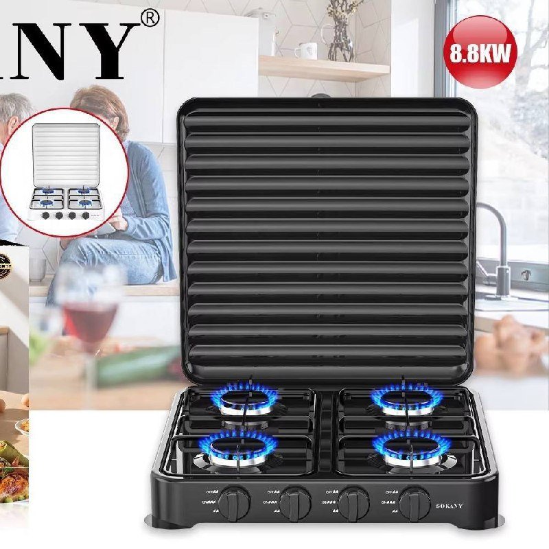 Sokanny 4 face Gas cooker